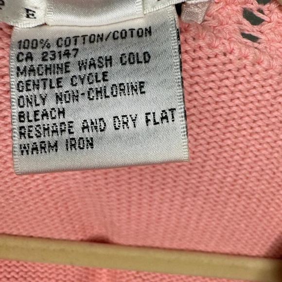 Talbots Pink Knit Sweater - Picture 8 of 15